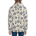 thumbnail image 6 of Xecao Snake Pattern Zip Up Hoodies for Boys Girls, Sweatshirt with Pockets-Medium, 6 of 6