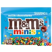 M&M's Minis Milk Chocolate Candy Sharing Size, 9.4 oz Bag