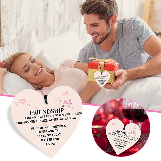 Ganfancp En Forma de Corazón En Memorial Ornamento Colgante Signo Conmemorativo Decoraciones Ofertas y Liquidaciones 1X Amuleto