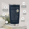 thumbnail image 3 of Christian Gifts For Women, Be Strong and Courageous Bible Joshua 1:9, Philippians 4:6-7, Christian Faith Jesus God Bible Verse Religious Gifts Stainless Steel Tumbler 20oz, 3 of 6