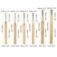 thumbnail image 2 of Uxcell 6pcs Line Pin Punch 1/8" 5/32" 7/32" 1/4" 5/16" 7/16"(3/4/5/6/8/10mm) Cr-Mn Steel Cylindrical Alignment Punch, 2 of 6