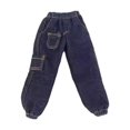 thumbnail image 3 of 1/12 Scale Miniature Jeans Durable Handmade Outfit Trousers Mini Pants for 6inch, 3 of 9