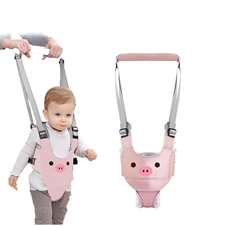 BESTSKY Baby Walking Harness with Top Handle, Toddler Infant Walker Assistant Belt, Breathable Child Learning Walk Support Trainer for Safe Infant Walking Assistance