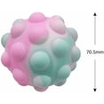 thumbnail image 1 of Fidget Ball Popit Ball 3D Squeeze Ball, paquete de 2 unidades HUOGUO, 1 of 5