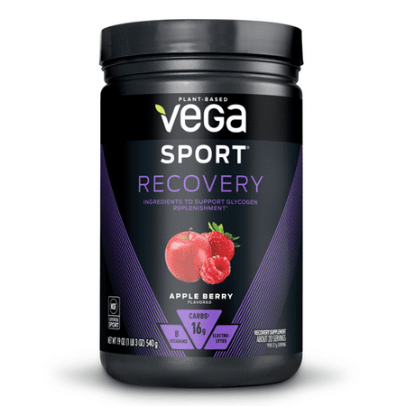 Vega Sport Recovery Powder Apple Berry 1.2lb 19.0oz..B.B,..(07/Aug/2025)