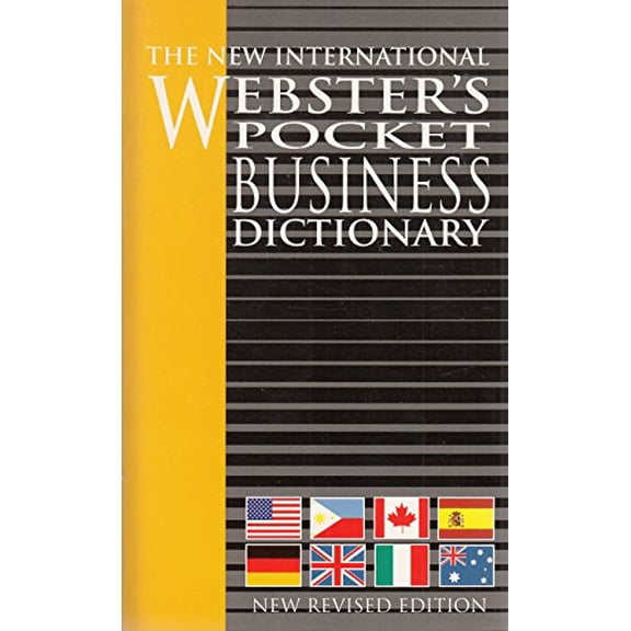 Pre-Owned The New International Webster's Pocket Business Dictionary (Paperback) 1582795665 9781582795669
