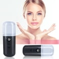 thumbnail image 3 of Billuyoard Pulverizador hidratante facial de 30ml, humidificador de aire portátil recargable por USB, atomizador de agua de mano Protección de la piel negro Billuyoard CE1298-03, 3 of 6