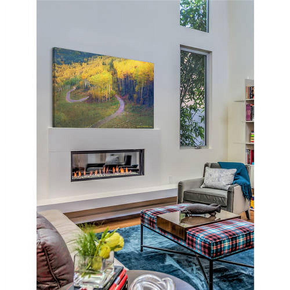 "Old Pass Road" Painting Print on Wrapped Canvas