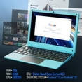 thumbnail image 6 of NBD Mini Laptop 10.1 inch Quad Core Powered Android 12.0 Netbook Computer with Bag, Mouse, and Mouse Pad for Kids, 6 of 6