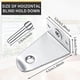 thumbnail image 4 of Metal fixing brackets and pins, blind brackets blind bracket replacement for horizontal blind panels, 4 pack venetian blind positioning hooks venetian, 4 of 4