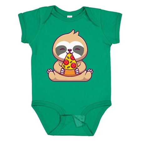 

Inktastic Sloth Pizza Gift Baby Boy or Baby Girl Bodysuit