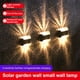 thumbnail image 2 of Bewildely 4 piezas de luz Solar recargable para patio, valla, lámpara de pared, paisaje, pasarela, detección automática, luces de cubierta, Iluminación y accesorios Blanco, 2 of 6