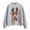 6-Light Gray, variant on Fiaer Christmas Women Sweatshirts Cute Graphic Baggy Xmas Pullover Plus Size Long Sleeve Casual Breathable Comfort Tops White XL