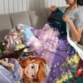 thumbnail image 3 of Sofía la Princesa anti-pilling, suave, ligera, esponjosa y acogedora de lujo para hogar y cocina – Perfecta para niños y adultos,150X120cm, 3 of 6