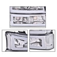 thumbnail image 4 of G-Plus LED DRL Headlights Fit for 2003-2006 Chevy Avalanche 1500 2500 Bumper Headlamps, 4 of 9