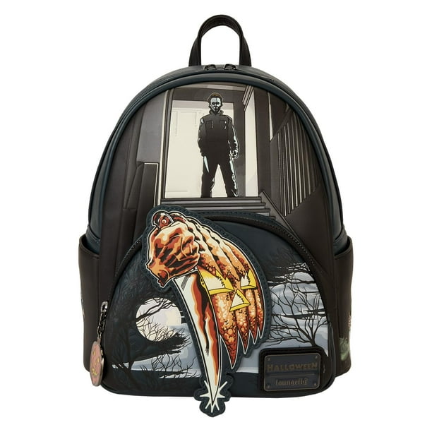 Mochila Loungefly Michael Myers Jack-O'-Lantern para Halloween