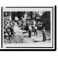 thumbnail image 2 of Historic Framed Print, Mountaineers and farmers trading mules and horses on Jockey St., near the Court House, Campton, Wolfe County, Ky., 17-7/8" x 21-7/8", 2 of 9