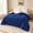 Azure, variant on Ultra Soft Reversible Plush Comforter, Fluffy Warm Bedding Comforter for All‑Season Cozy Sleep Silver Grayy King Size