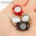 thumbnail image 2 of 4 Pcs Alarm Clock for Kids Digital Wall Mini Model Miniature Toy, 2 of 8
