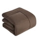 thumbnail image 3 of Juego de edredón doble con sábanas, colección de ropa de cama de 5 piezas, color marrón, 3 of 6