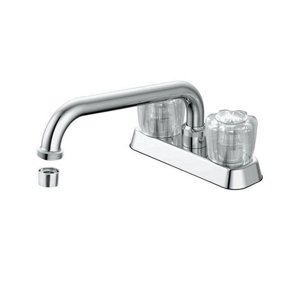 OakBrook Coastal Chrome Two Handle Bar/Utility Faucet