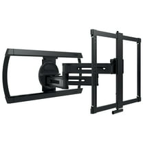 SANUS Height Adjustable Full Motion TV Wall Mount for 42" to 90" TVs - Raise or Lower TV 4" After Install - Maximizes Compatibility with Your Setup - 3 Step DIY w/Smooth Extension, Tilt & Swivel