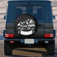 thumbnail image 5 of Adventure Awaits Camping Tire Cover 4WD 4x4 Trailer Hike More Worry Less Spare Wheel Protector Universal for, 5 of 5