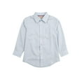 thumbnail image 2 of Leveret Kids & Toddler Boys Long Sleeve Uniform Cotton Dress Shirt Variety of Colors (Size 2-14 Years) (Light Blue, 10 Years), 2 of 3