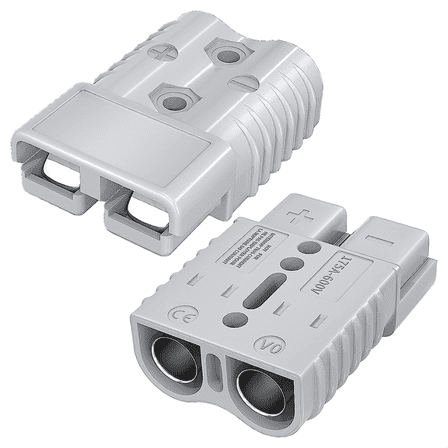 175Amp Battery Quick Connect/Disconnect Connector, Wiring Harness Plug Connector Kit for Car Winch Trailer