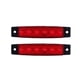 thumbnail image 1 of 2 luces traseras de 12 V y 6 LED para remolque de camión, luces indicadoras laterales, luces pequeñas de señalización (rojas), 1 of 7