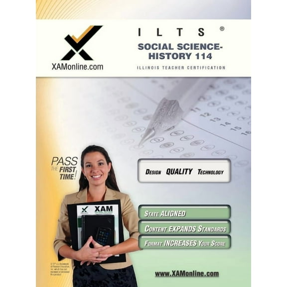 Ilts Social Science-History 114 Teacher Certification Test Prep Study Guide (Paperback) by Sharon A Wynne