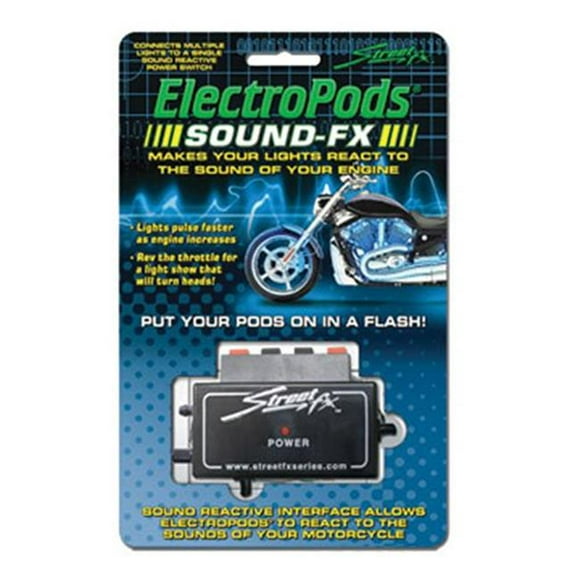 Street-FX 1043937 Multi Function Sound-FX Power Module&#44; Black