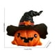 thumbnail image 3 of Adorno de Resina para Halloween, con Sombrero de Bruja, Figura de Calabaza, Decoración Festiva, Exhibición de Mesa, Midiendo 7x7x6.3 cm, para Decoración de Temporada en Interiores., 3 of 6