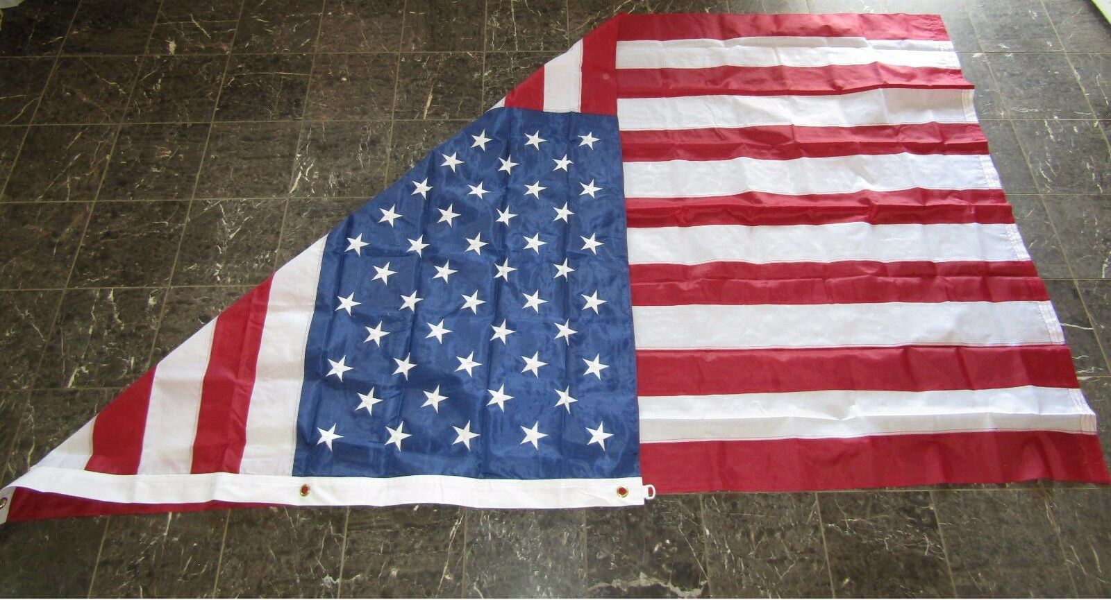 6x10 USA American Flag Nylon Embroidered Stars Sewn Stripes Grommets USA Made