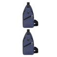 thumbnail image 1 of Jumpingount Crossing-body Pack Ciclismo Suministros Gran capacidad Manos libres Bolso de hombro Orificio para auriculares Compartimentos internos con Type1 NO1 Jumpingount CBP497797, 1 of 6