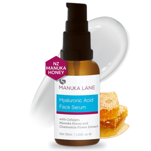 Hyaluronic Acid Eye Cream with Manuka Honey, Plant Extracts, Eye Bright & Vitamin E