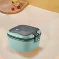 thumbnail image 4 of Birdeem Bento Lunch Box, Bento Box Adult Lunch Box, Lunch Box 750Ml Bento Lunch Box for Children Lunch Containers for Adults Leak Proof Microwaveable Feature Plastic Material, Lunch Box Containers, 4 of 6