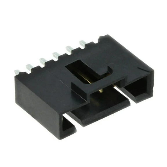 Pack of 2 70543-0005 Connector Shrouded Header HDR 6 POS 2.54mm Solder ST Thru-Hole:RoHS