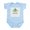 Sky Blue, variant on CafePress - Hiking Grandma Infant Bodysuit - Baby Light Bodysuit, Size Newborn - 24 Months