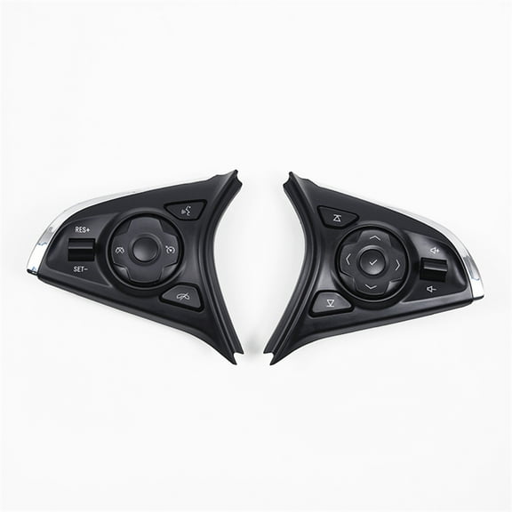 Acaigel 2Pcs Steering Wheel Control Button Cover 23221779 23221772 For Buick Lacrosse Enclave