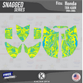 thumbnail image 2 of Kalair GFX Graphics Kit for Honda TRX450R (2004-2005) Snagged Series, 2 of 4