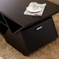 thumbnail image 7 of Bowery Hill Modern Wood Storage Coffee Table in Espresso Finish, 7 of 7