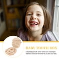 thumbnail image 3 of FENGGUIQU Wooden Baby Tooth Box for Keepsake Storage with Assorted Colors and Cartoon Design 4.5 x 3.2 x 2.1 inches, 3 of 6