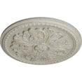thumbnail image 3 of Ekena Millwork 16 7/8"OD x 1 1/2"P Swindon Ceiling Medallion (Fits Canopies up to 2 7/8"), Hand-Painted Pot of Cream Crackle, 3 of 6