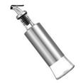 thumbnail image 2 of Bouteille Distributrice d'Huile, Bouteille en Verre Portable Type Presse Récipient en Verre Transparent Distributeur de Vinaigrette Contrôle Simple des Condiments pour Cuisine, 2 of 8