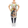 thumbnail image 2 of Carolines Treasures DAC6720APRON 30 x 27 in. Silky Terrier Spring Path Apron, 2 of 5