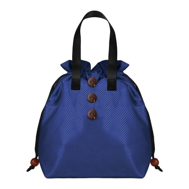 Ediodpoh Insulated Lunch Bag For Work And School Reusable Thermal Food Container Leakproof Lunch Tote Navy