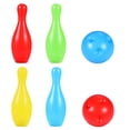 thumbnail image 2 of Jeu de Quilles Familial Jouets Enfants Extérieur et Intérieur Jeu de Skittle en Plastique, 2 of 7