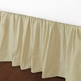Cozy Line Home Fashions Patterned Stripe Bed Skirt, Dust Ruffle with