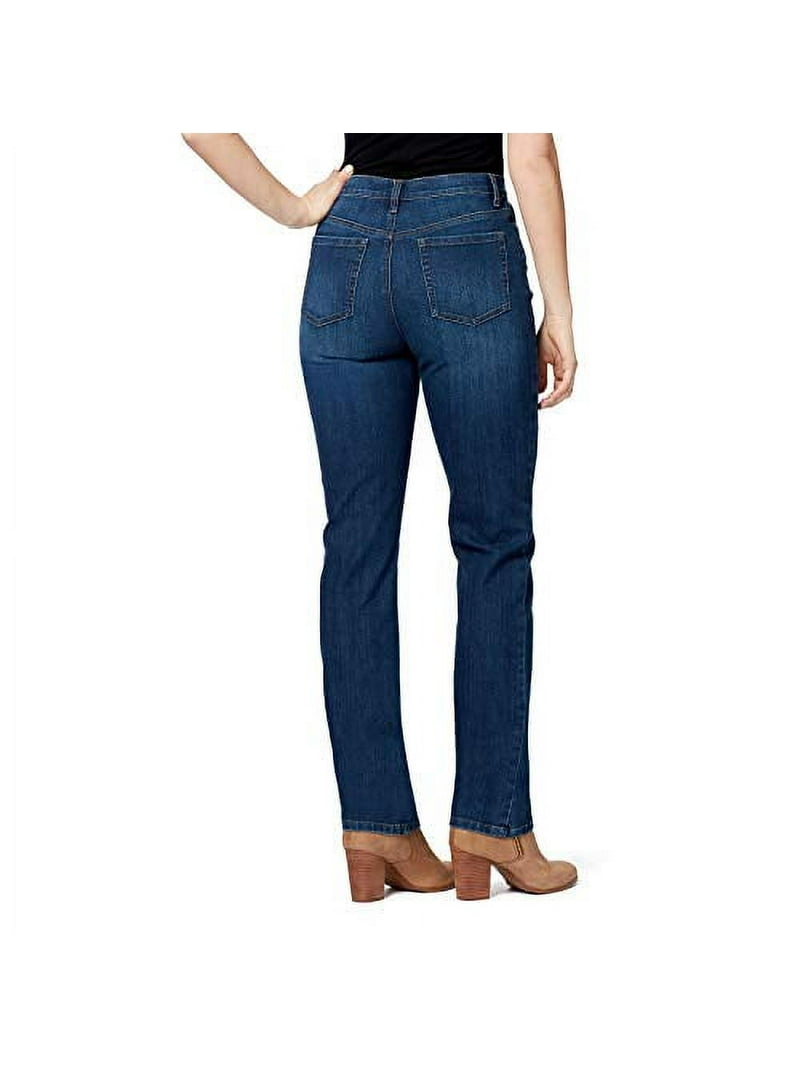 Gloria Vanderbilt Stretch Petite Amanda Straight Leg Jeans